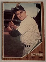 Bill Skowron 1962 Topps baseball card No. 110