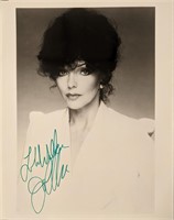 Joan Collins signed photo
