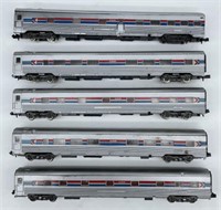Lot Of N Scale Amtrak Train Cars