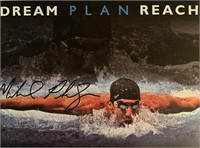 Michael Phelps facsimile signed photo. 8x10 inches