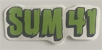 Sum 41 logo sticker