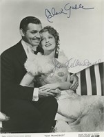 San Francisco signed  Clark Gable movie photo. GFA