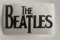 The Beatles logo sticker