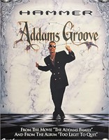 Addams Family Groove original music poster