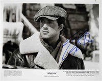 Sylvester Stallone signed movie still photo