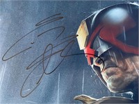 Judge Dredd Greg Staples signed movie photo