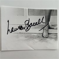 Lauren Bacall signature cut