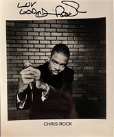 Chris Rock facsimile signed photo. 8x10 inches