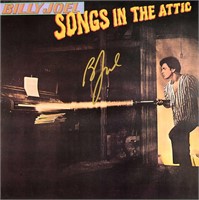 Billy Joel signed Songs In The Attic album