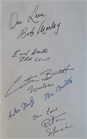 Bob Marley & The Wailers signature slip