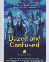 Dazed and Confused signed mini movie poster