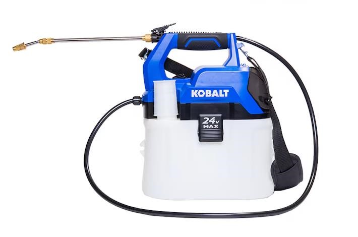 Kobalt 2 Gallon Battery Operated Pump Sprayer $69