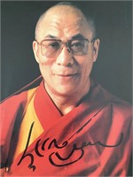 His Holiness the 14th Dalai Lama Tenzin Gyatso sig