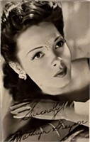 Kathryn Grayson facsimile signed photo. 2x3 inches