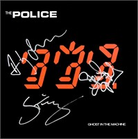 The Police signed Ghost In The Machine album