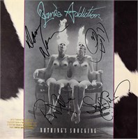 Jane's Addiction signed Nothing’s Shocking album