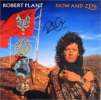 Robert Plant signed Now And Zen album