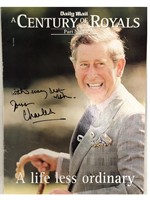 Prince Charles signed Magazine. GFA Authenticated