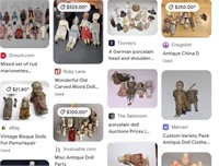 11 - LOT OF COLLECTIBLE DOLL ORNAMENTS (R12)