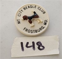 MT CITY FROSTBURG MD BEAGLE CLUB PIN VINTAGE RARE