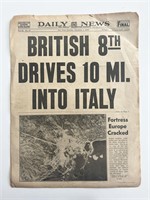 WWII 1943 Daily News newspaper