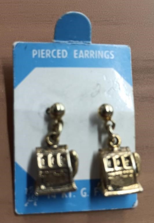Vintage Pair 14k Gold GF Earrings