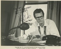 Robert Culp signed movie photo
