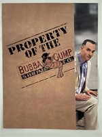 Original Forrest Gump Bubba Gump Folded Movie Flye