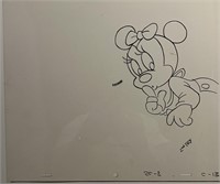 Disney Minnie Mouse sericel