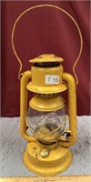 Vintage Yellow Oil Lantern