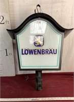 Vintage Lowenbrau Beer Lighted, Advertising Sign