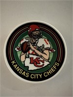 Kansas City Chiefs porcelain plate