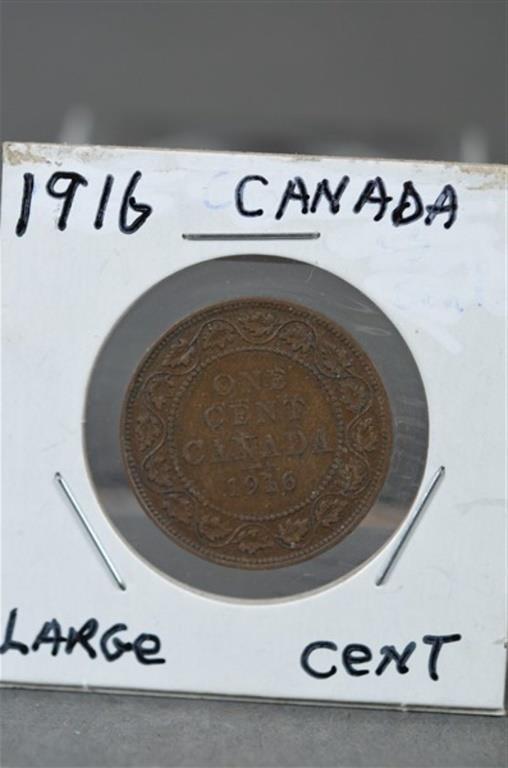 Canada Large Cent 1916
