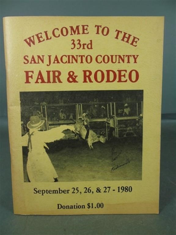 San Jacinto County Fair and Rodeo Catalog