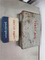 Vintage first aid kits