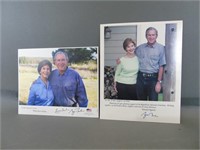 President George W. Bush and Laura Bush Photos