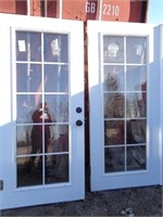 LIKE NEW EXT. FRENCH PATIO DOORS