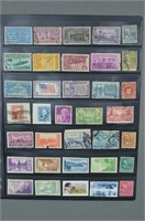 Double Sided Sheet of Stamps