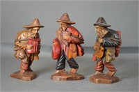 Hand Carved Wooden Figures