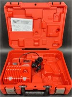 Milwaukee M12 & M18 Charger in Carrying Case