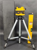 Laser Level with Tripod and Carrying Case