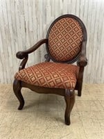 Victorian Revival Parlor Arm Chair