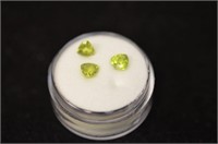 1.60 Ct. Cut Peridot Gemstones