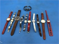 Lot of 11 Newer Looking Watches