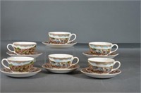 England BY Historic America Tea and Saucer Set