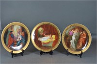 The Ten Commandments Plate Collection w/ 24kt Gold