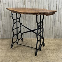 Live Edge Sewing Table