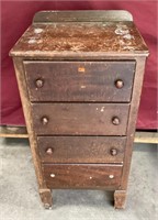 Vintage Oak Child Chest of Drawers