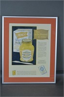 Original French's Mustard Framed Ad