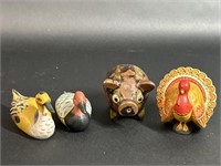 Bird Themed Pencil Sharpeners & Ceramic Pig